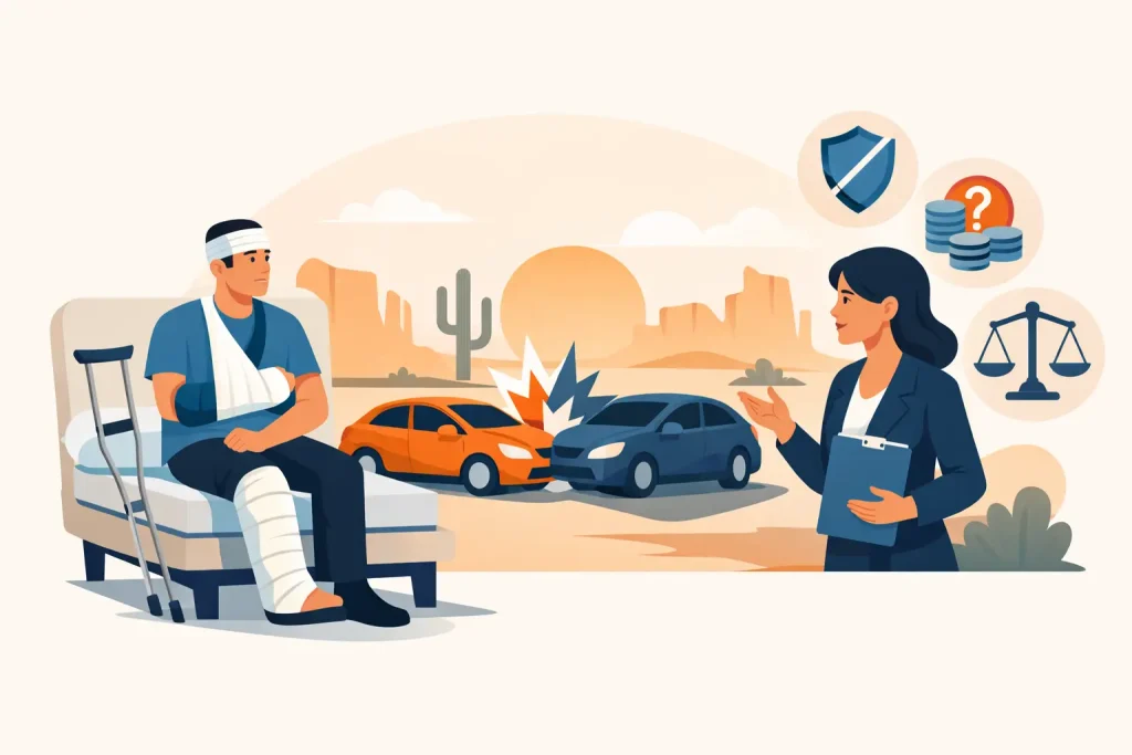 Uninsured Driver Injury Options in Arizona